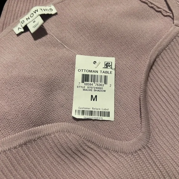 And Now This Women's Cap Sleeves Cropped Top T-Shirt Size Medium NWT - Picture 8 of 9